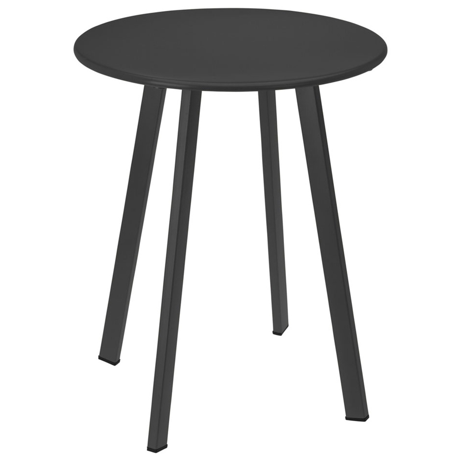 שולחן צד למרפסת ולגן Tipot Teva &lrm;99000120 אפור כהה
