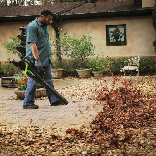 תמונה של מפוח עלים נטען greenworks 80v