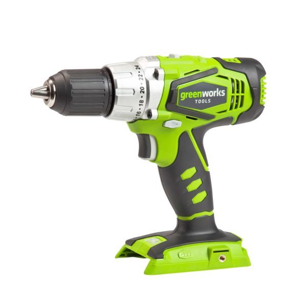 תמונה של מקדחה/מברגה greenworks 24v