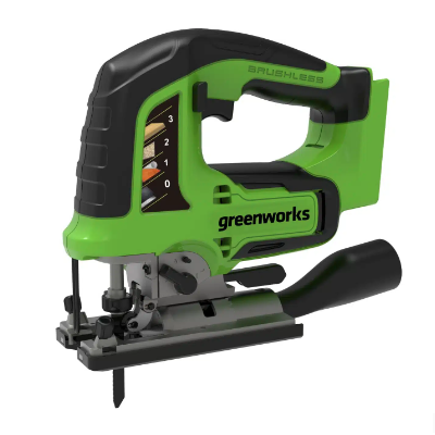 מסור אנכי נטען Greenworks 24V - גוף בלבד &lrm;99576-2 גוף בלבד
