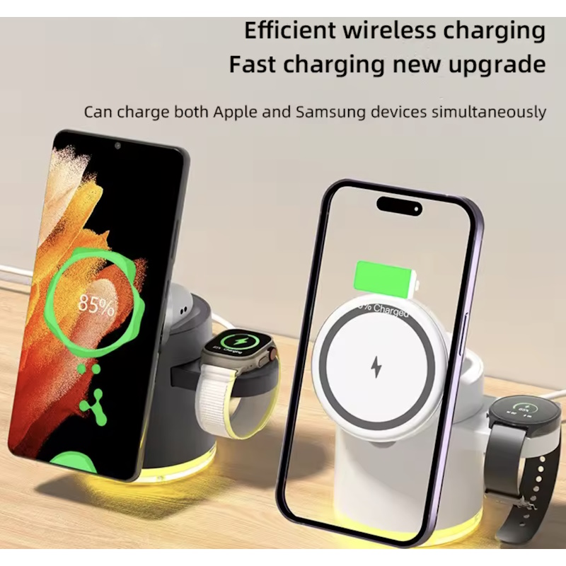 תמונה של משטח טעינה מגנטי מתקפל למכשירי apple ‏dna comfort