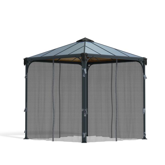 רשת הצללה לגזיבו 3X3 מטר Canopia &lrm;רשת 3X3