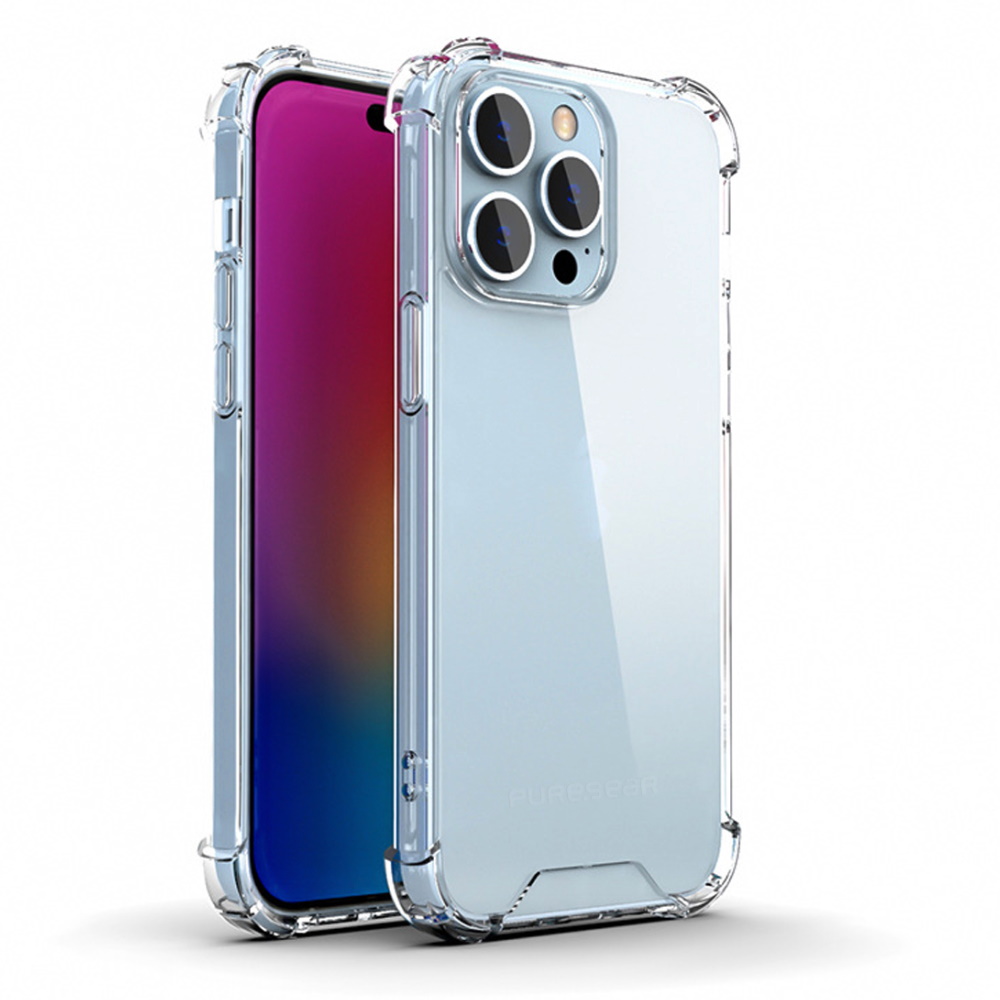 כיסוי אחורי שקוף PureGear &lrm;iPhone 14 Pro Max - hard shell Clear
