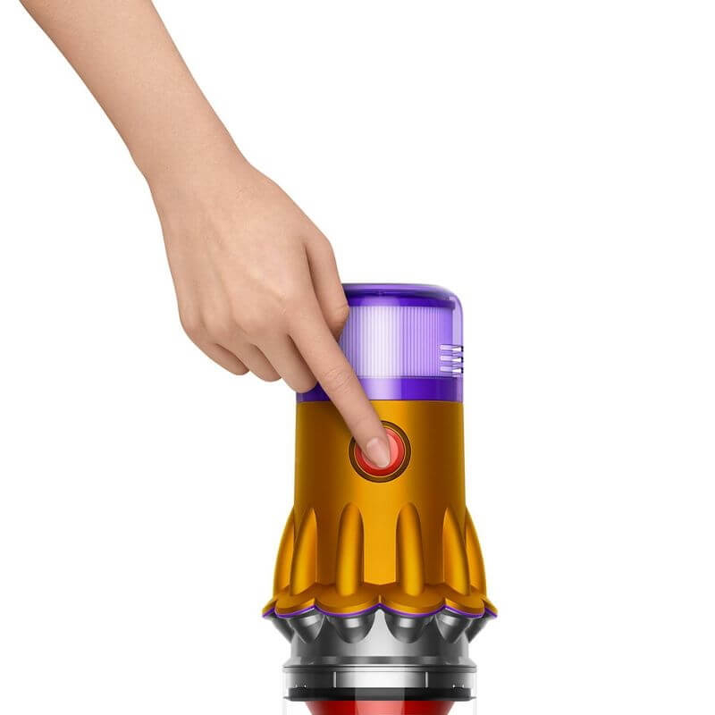 שואב אבק אלחוטי ידני כולל קרן לייזר dyson