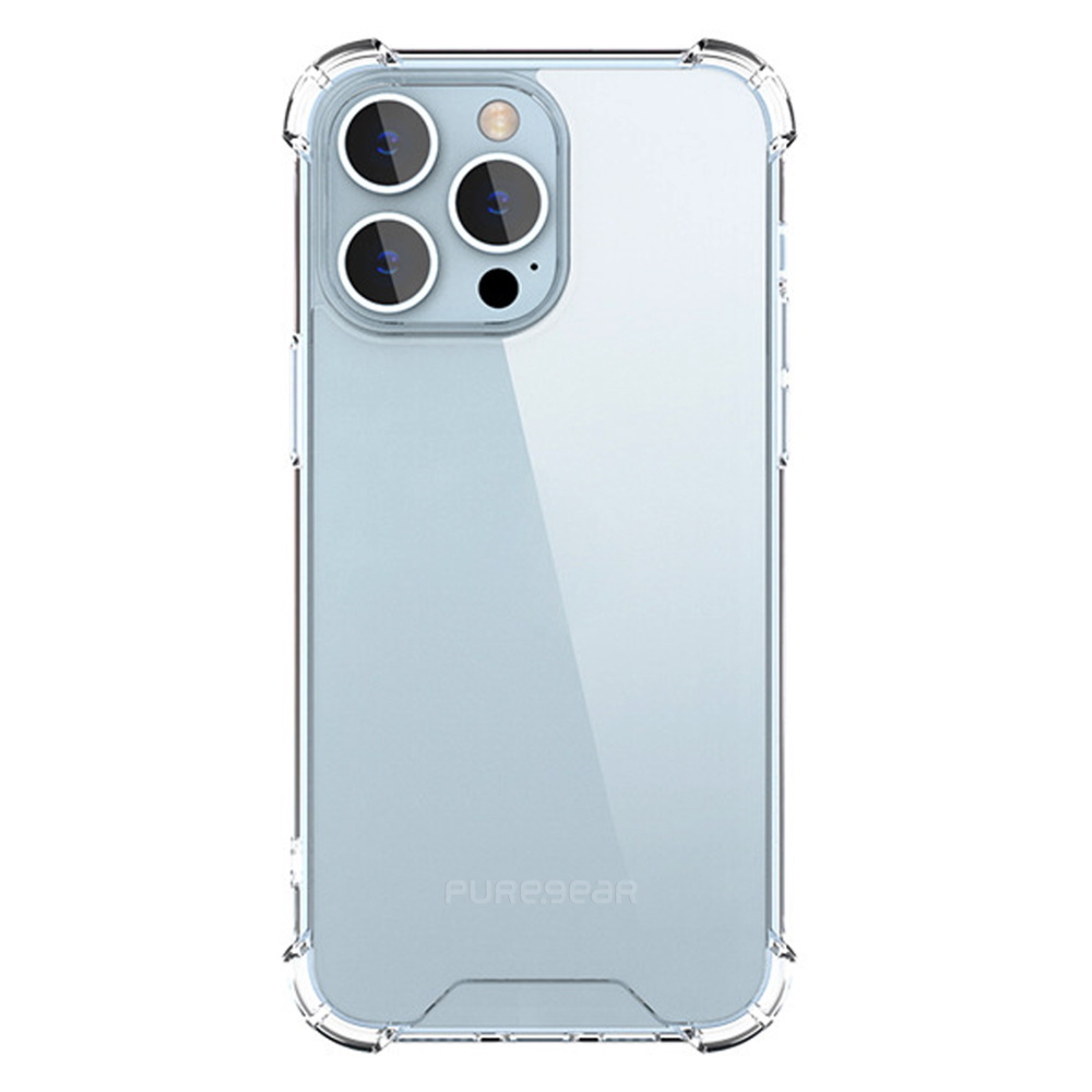 iphone 14 pro max - hard shell clear puregear