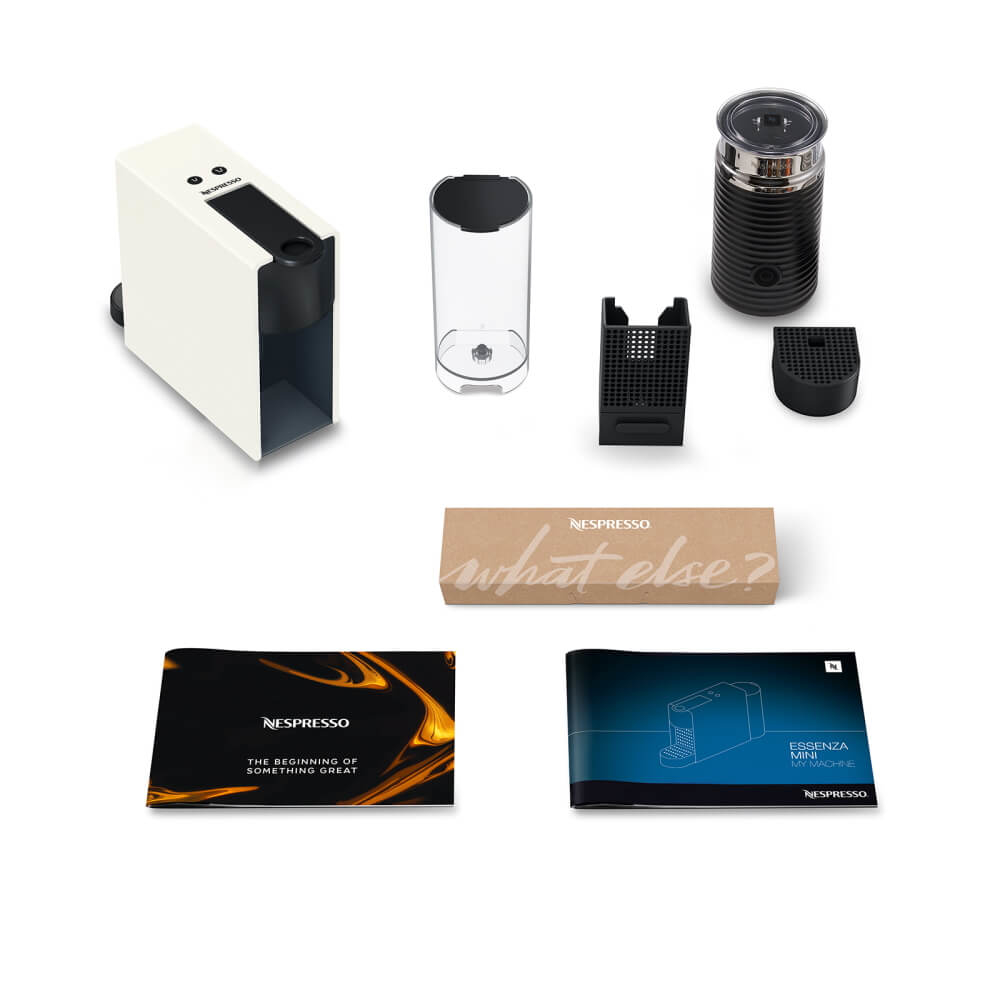 מכונת קפה ומקציף nespresso