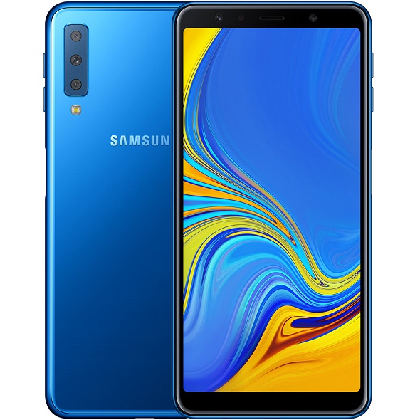 סרטון - מכשיר סלולרי 6&quot samsung  סמסונג  galaxy a7 sm-a750f 128gb כחול