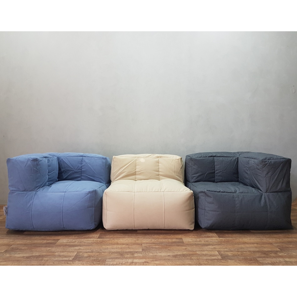קאנבס תלת (גינס חול אפור) hochman home gallery