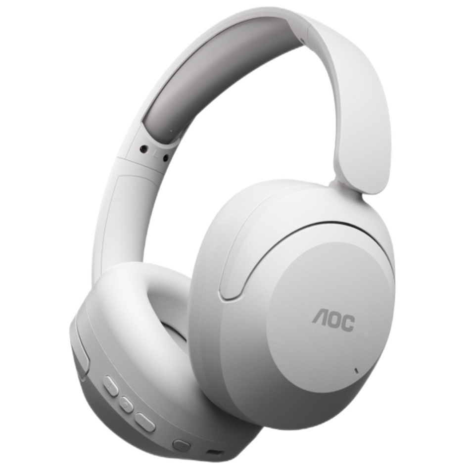 אוזניות Over Ear אלחוטיות כולל סינון רעשים אקטיבי AOC &lrm;ACH3505WT