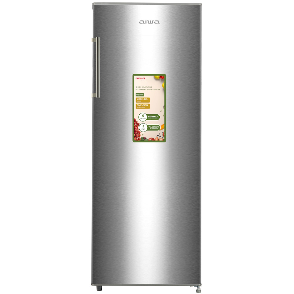 מקפיא 6 תאים - 185 ליטר Aiwa &lrm;AI DF-266 INOX
