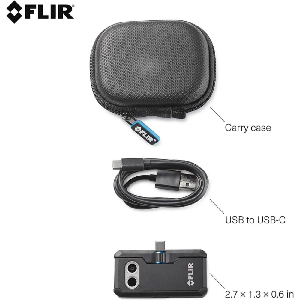 מצלמה תרמית מקצועית וקומפקטית לסמארטפון flir