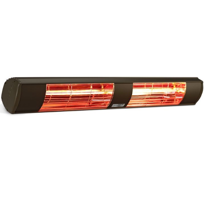 תנור חימום אינפרא אדום תעשייתי Goldsun 3000W &lrm;Aqua 3000 - שחור