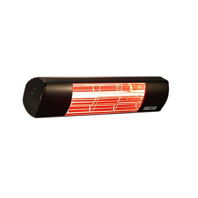 תנור חימום אינפרא אדום לתלייה Goldsun 2000W &lrm;Aqua Basic 2000 - שחור