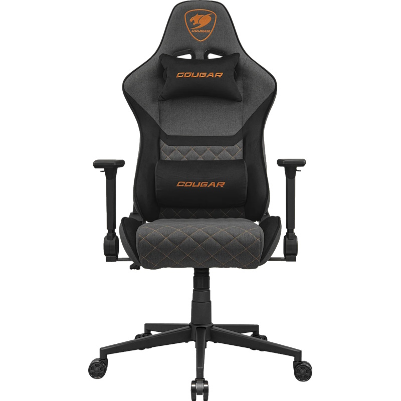 כסא גיימינג מעוצב ריפוד דמוי פשתן Cougar &lrm;Armor One V2 Gray F