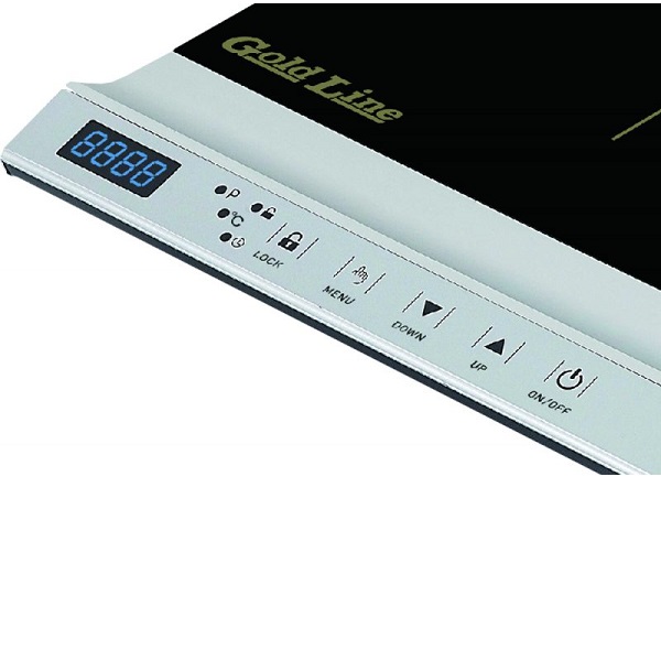 תמונה של כירה אינדוקציה 1800w יחיד gold line