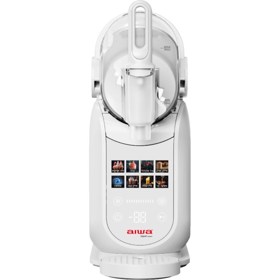 מכונת ברד, משקאות קפואים וגלידה אמריקאית Aiwa &lrm;AI WIN7 PRO לבן