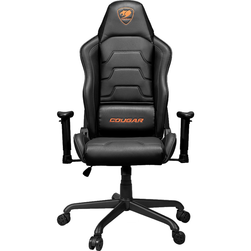 כסא גיימינג כולל ריפוד גב נשלף Cougar &lrm;Armor Air Black