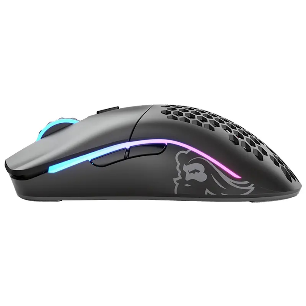 עכבר גיימינג אלחוטי כולל תאורת rgb מובנית glorious