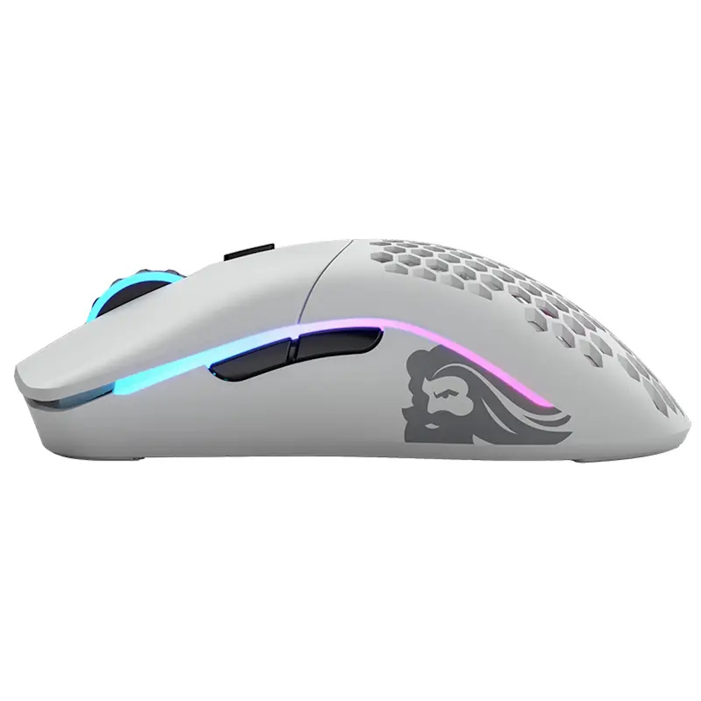 עכבר גיימינג אלחוטי כולל תאורת rgb מובנית glorious