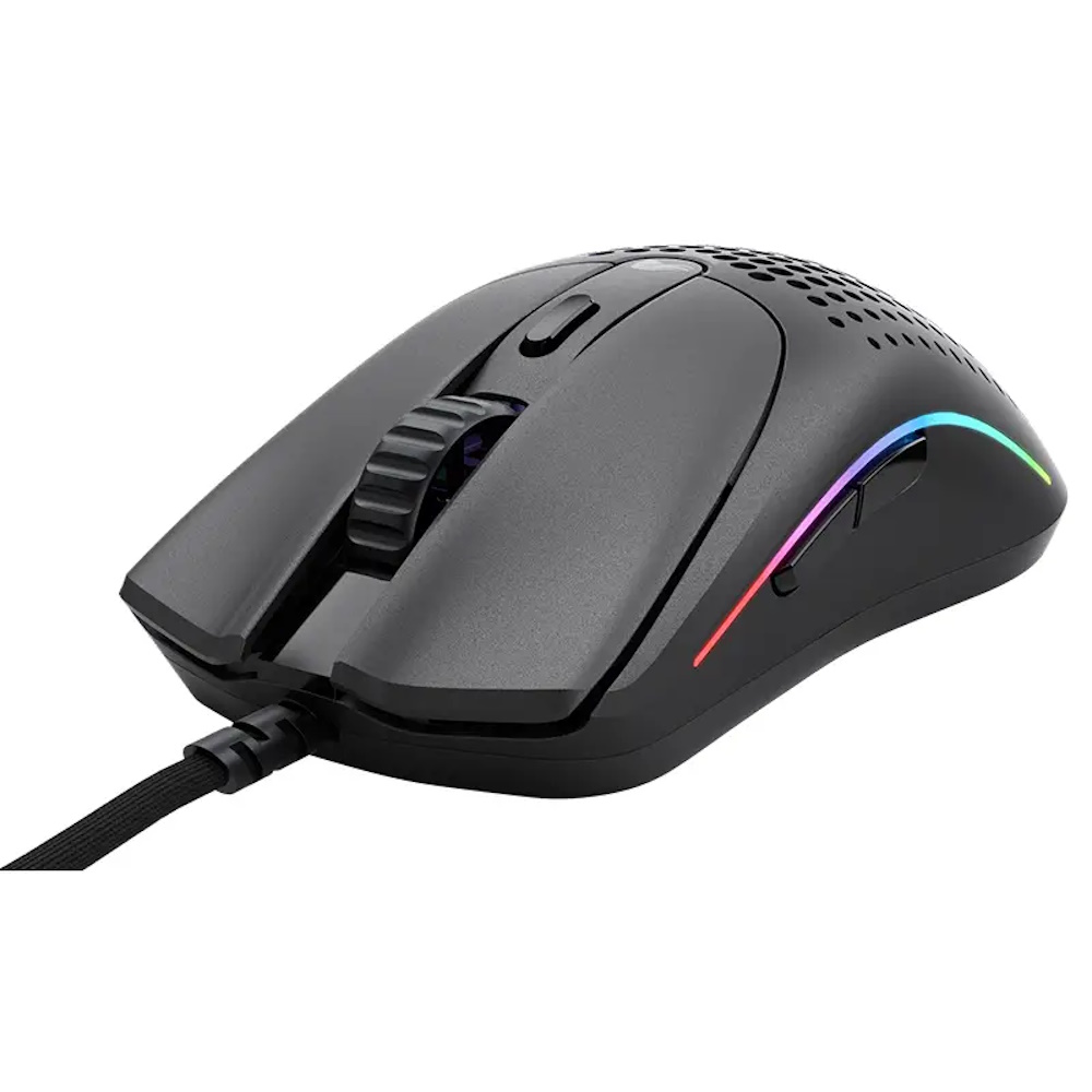 תמונה של עכבר גיימינג חוטי כולל תאורת rgb מובנית glorious