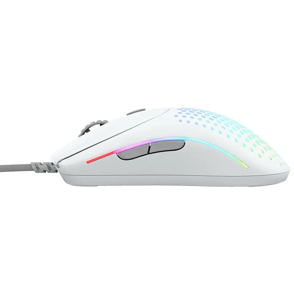 עכבר גיימינג חוטי כולל תאורת rgb glorious