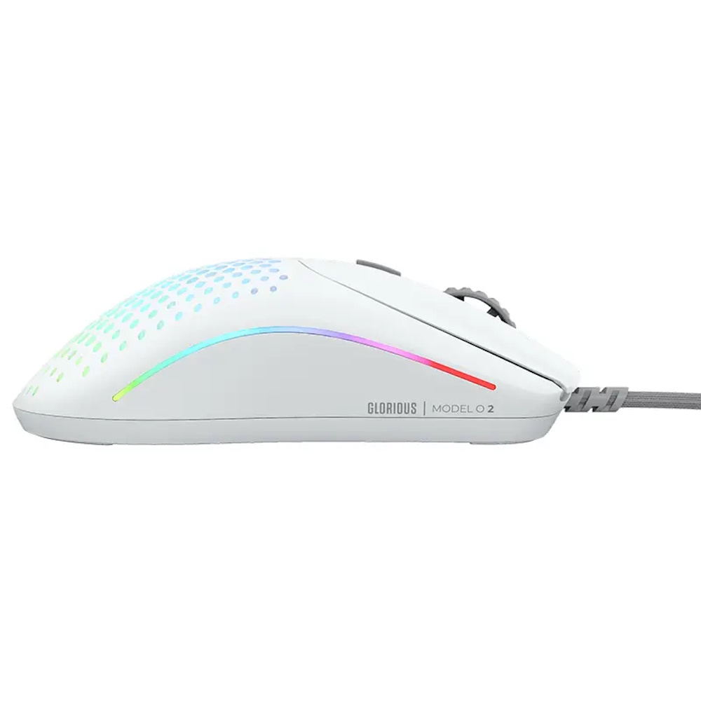 עכבר גיימינג חוטי כולל תאורת rgb glorious