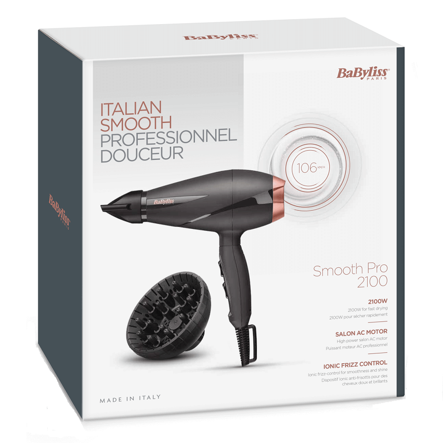 smooth pro 2100 ba-6709dile babyliss