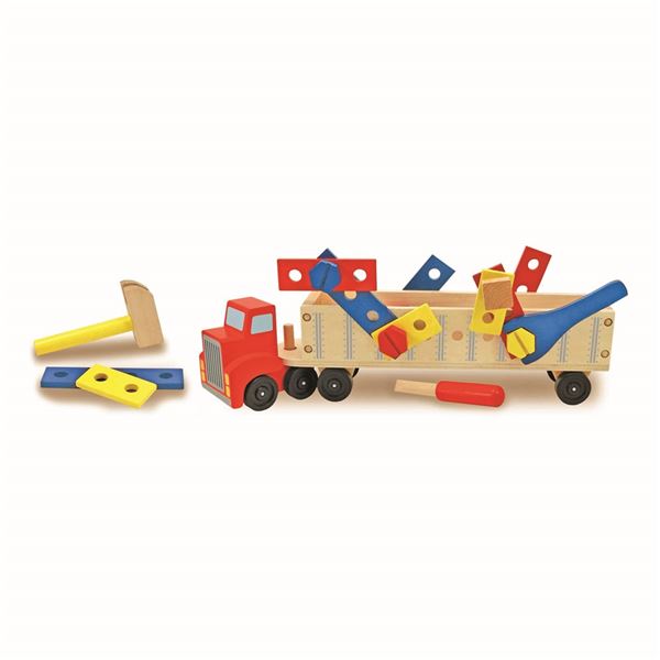 משאית בנייה והרכבה melissa&doug