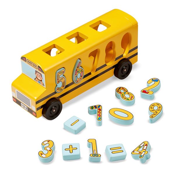 number matching math-bus melissa&doug