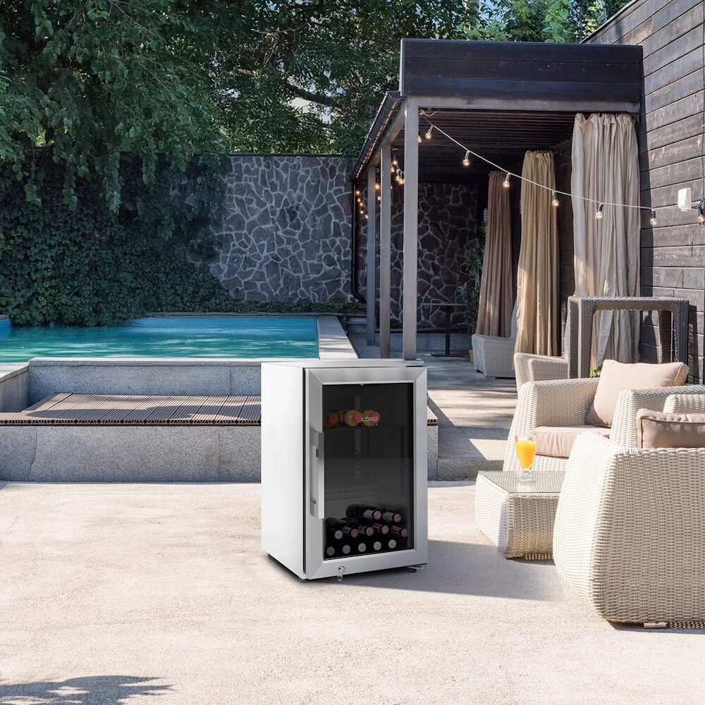 bbq deluxe-r smart - כסוף - ציר דלת ימין caso