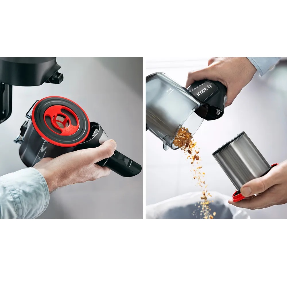 שואב אבק אלחוטי כולל מוט מתקפל bosch