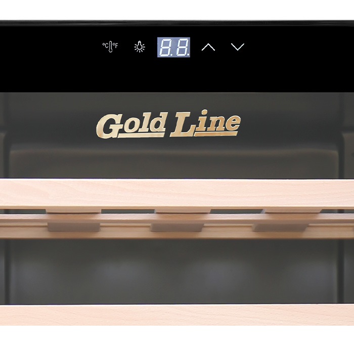 מקרר יין - 24 בקבוקים gold line