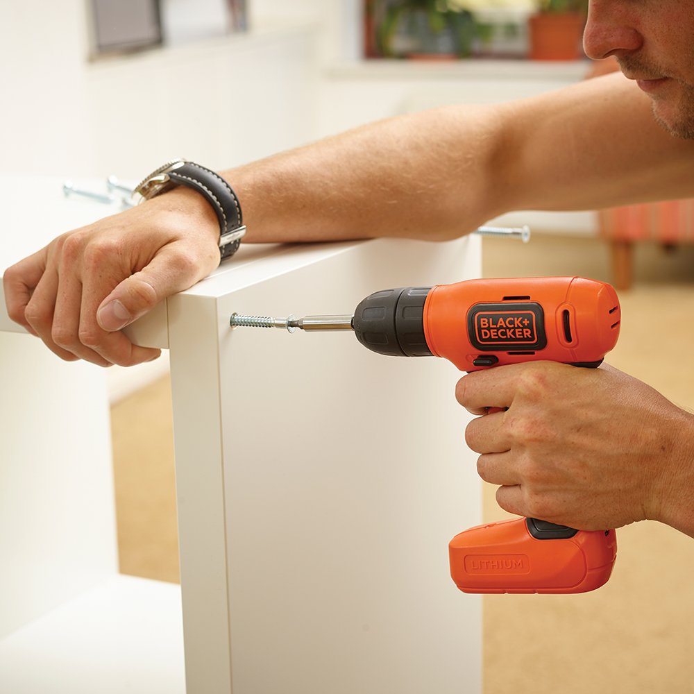 תמונה של מברגה/מקדחה מפוארת black&decker 7.2v