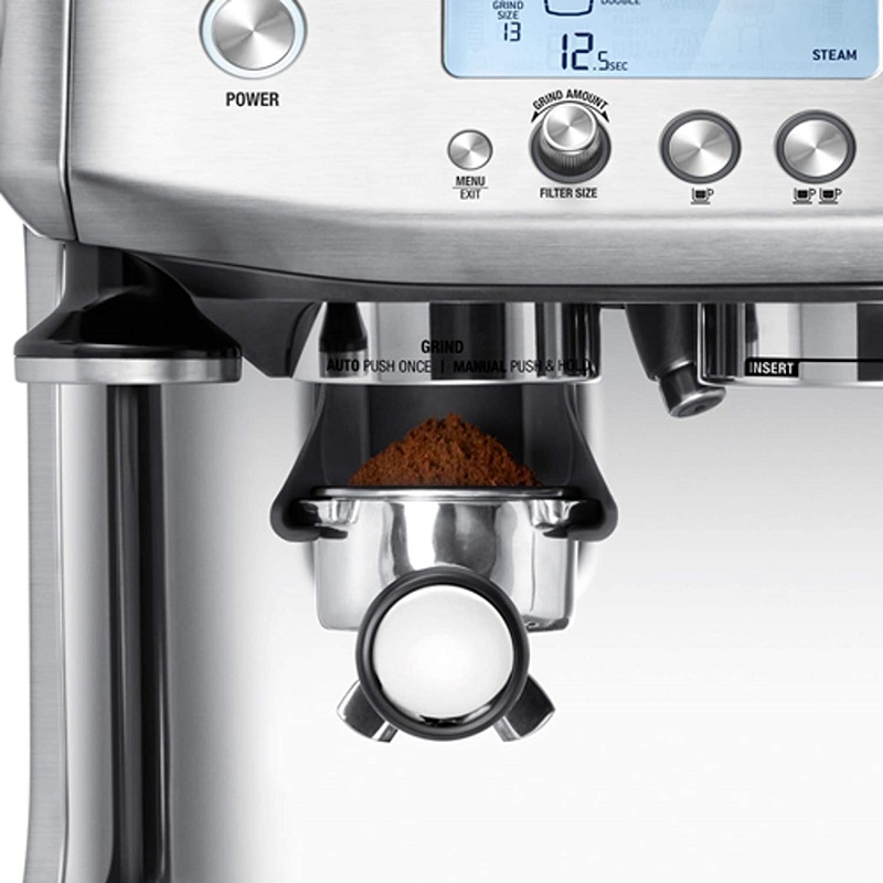מכונת אספרסו טוחנת משולבת זרבובית הקצפה breville