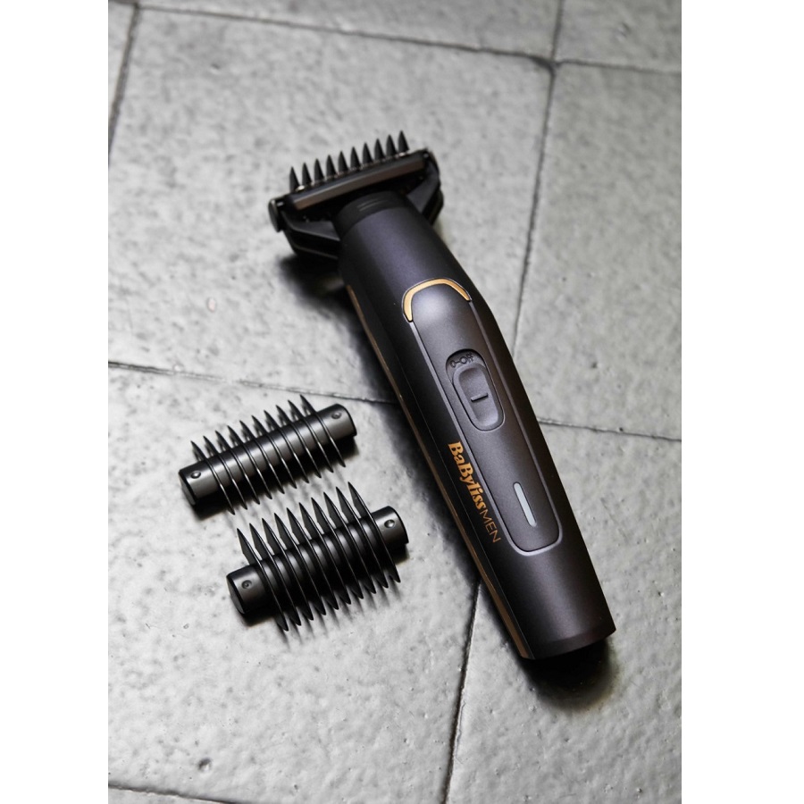 מסיר שיער אלחוטי נטען רטוב/יבש לגבר babyliss