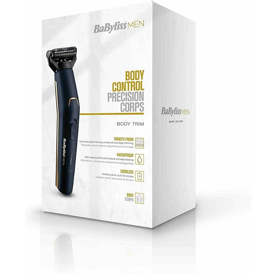 מסיר שיער אלחוטי נטען רטוב/יבש לגבר babyliss