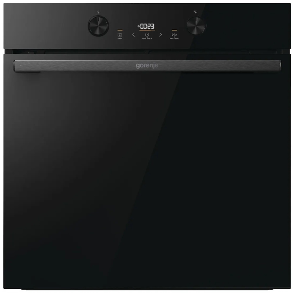 תנור בנוי פירוליטי - 77 ליטר Gorenje &lrm;G400 BPS6737E04DBG זכוכית שחורה