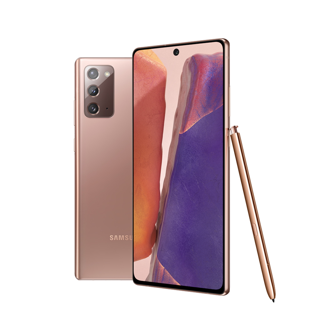 סרטון - טלפון סלולרי 6.7&quot samsung galaxy note 20  סמסונג  n980 256gb/8gb - ברונזה