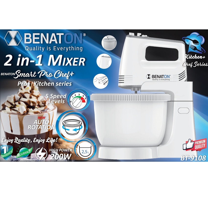 +bt-9108 smart pro chef benaton