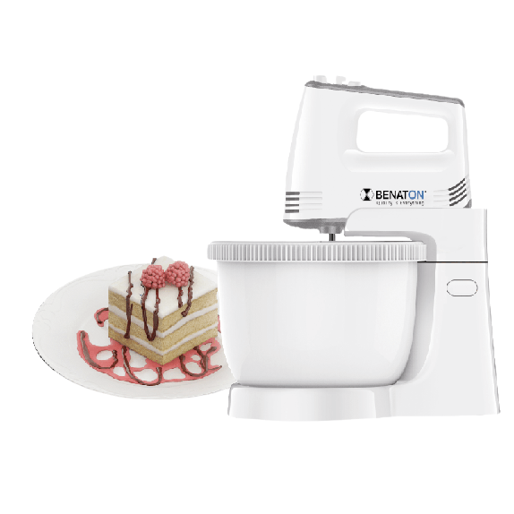 מיקסר ידני 200W + קערה 2.5 ,ליטר Benaton &lrm;+BT-9108 Smart Pro Chef