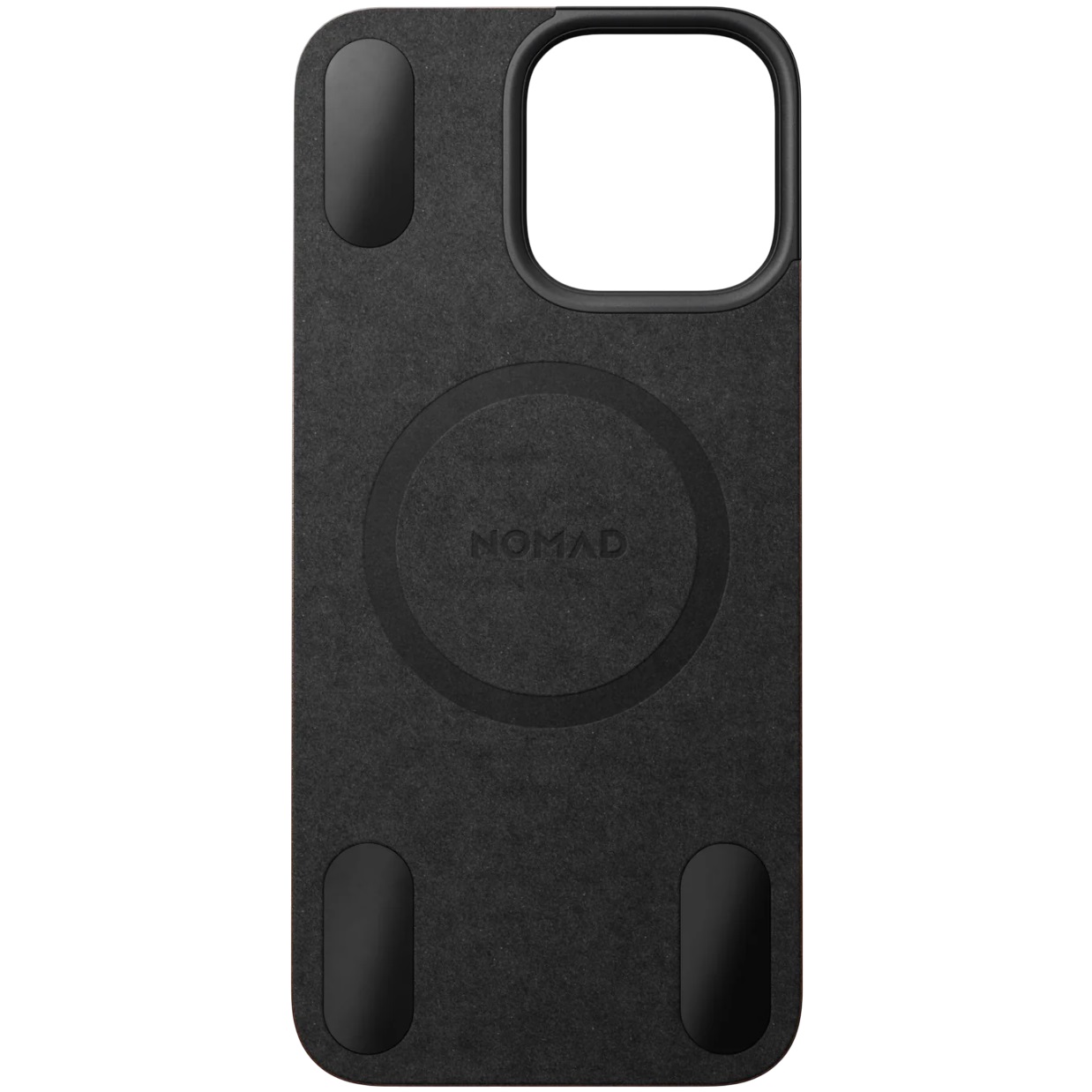 כיסוי עור מגנטי תומך magsafe עבור nomad iphone 16 pro max