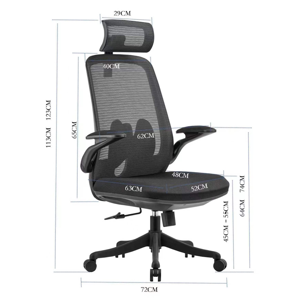 כסא משרדי ארגונומי ergonix