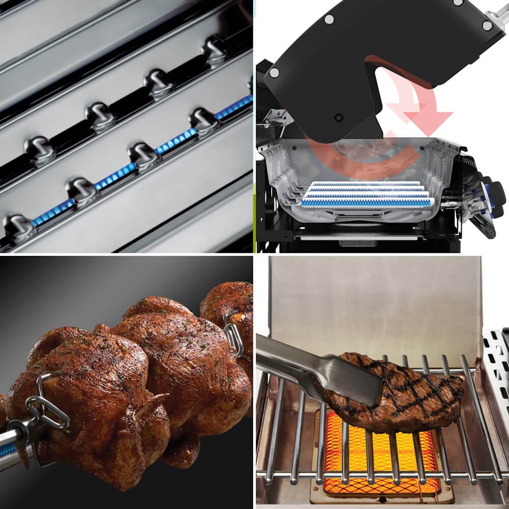 baron s 490 ir - 128201 broil king