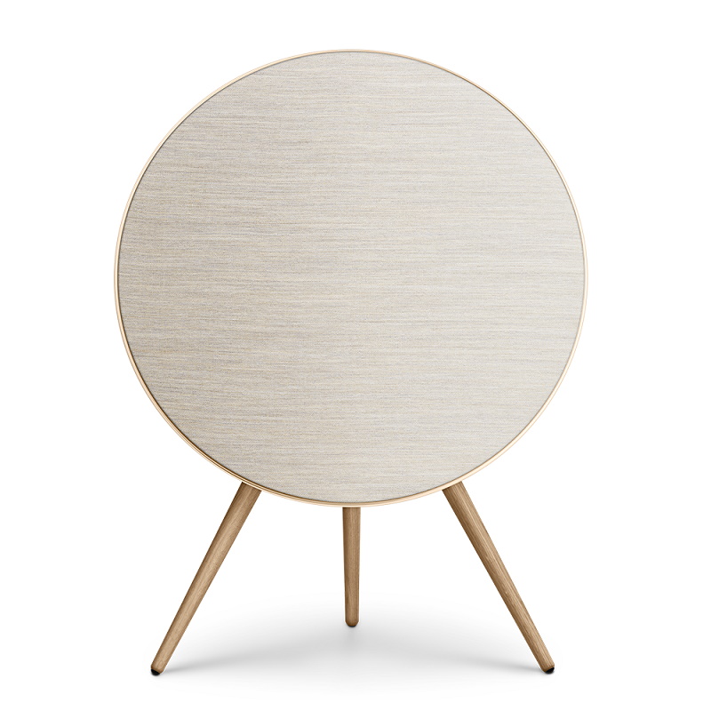 סרטון - רמקול אלחוטי חכם עומד bang & olufsen  באנג & אלופסן  beoplay a9 4th gold tone זהב