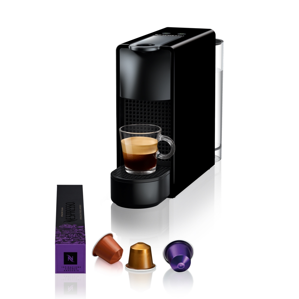 סרטון - מכונת קפה nespresso  נספרסו  essenza mini c30-bk