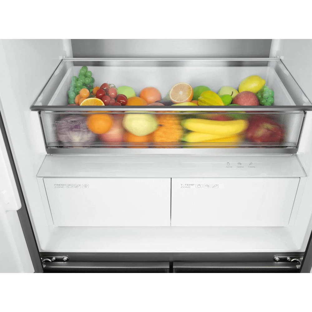 מקרר 4 דלתות מקפיא תחתון - 521 ליטר tcl