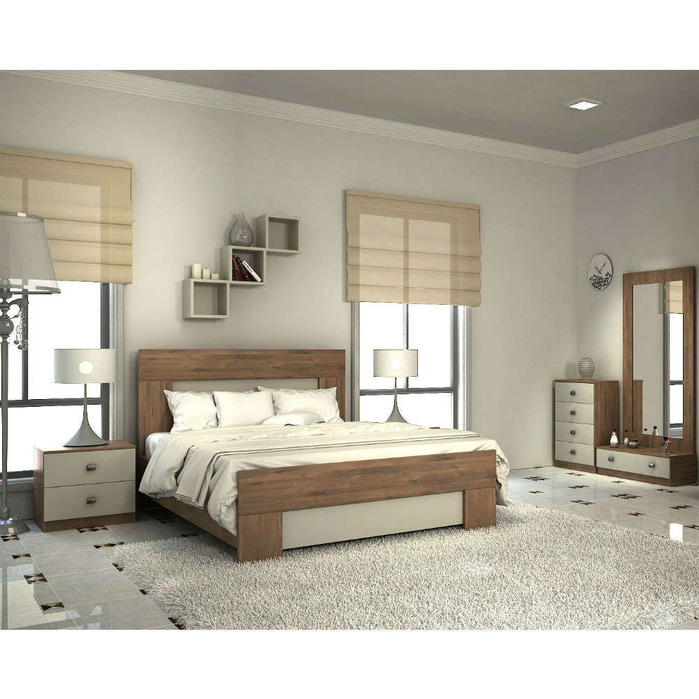 חדר שינה מעוצב כולל שתי קומודות InStyle &lrm;Country Bedroom