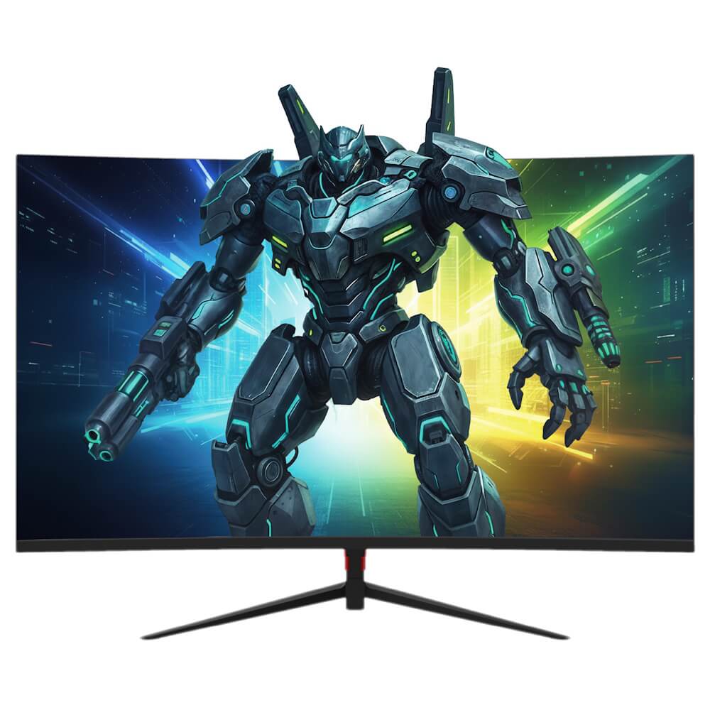 מסך מחשב גיימינג קעור 27 full hd ‏nordic