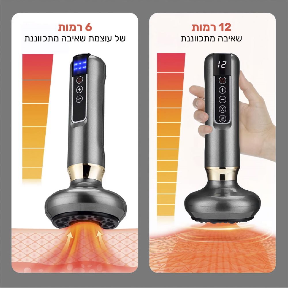 מכשיר כוסות רוח אלחוטי carbon