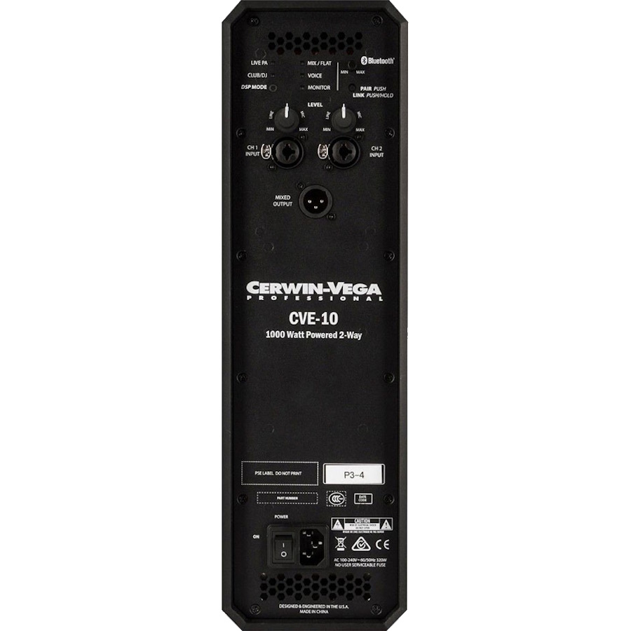 תמונה של רמקול מוגבר 10 כולל קישוריות bluetooth ‏cerwin vega